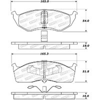 StopTech Street Brake Pads