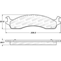 StopTech Street Brake Pads