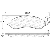 StopTech Street Brake Pads