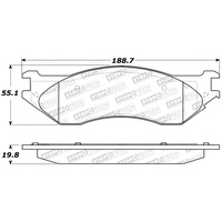 StopTech Street Brake Pads