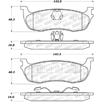 StopTech Street Brake Pads