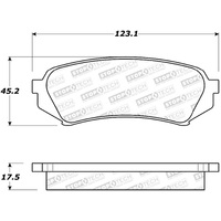 StopTech Street Brake Pads