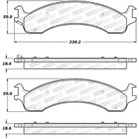 StopTech Street Brake Pads