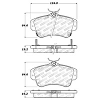 StopTech Street Touring 03-05 Dodge SRT-4 Front Brake Pads