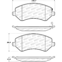 StopTech Street Brake Pads