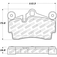 StopTech Street Touring Brake Pads