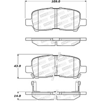 StopTech Street Brake Pads