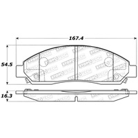 StopTech Street Brake Pads