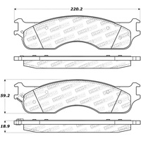 StopTech Street Brake Pads