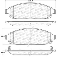 StopTech Street Brake Pads