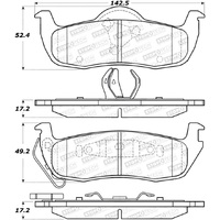 StopTech Street Brake Pads