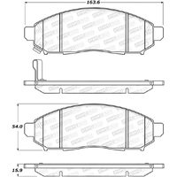 StopTech Street Brake Pads