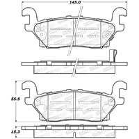 StopTech Street Brake Pads