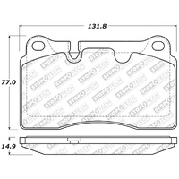 StopTech Street Brake Pads