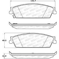 StopTech Street Brake Pads