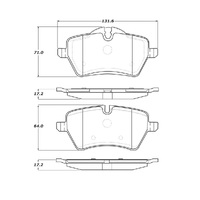 StopTech Street Touring 06-09 Mini Cooper/Cooper S Front Brake Pads