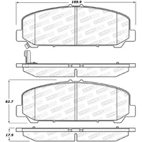 StopTech Street Brake Pads