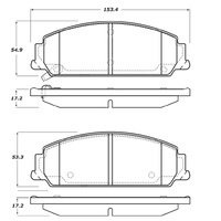 StopTech Street Touring Brake Pads