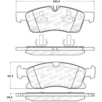 StopTech Street Brake Pads - Front