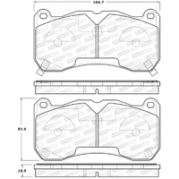 StopTech Street Brake Pads - Front