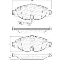 StopTech Street Brake Pads - Front