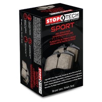 StopTech Sport Brake Pads w/Shims - Rear