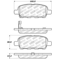 StopTech Performance 6/02-08 350z / 01-08 G35 Rear Brake Pads