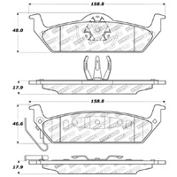 StopTech Performance 10-14 Ford F-150 Rear Brake Pads