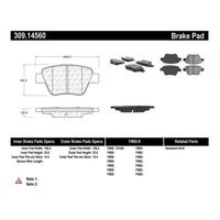 StopTech Performance Volkswagen Rear Brake Pads