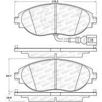 StopTech Sport 12-17 Volkswagen CC Front Brake Pads