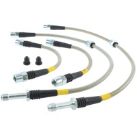 StopTech 96-2000 BMW 328I / 328IS Stainless Steel Rear Brake Lines