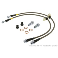 StopTech 08-15 Mercedes Benz C63 AMG Stainless Steel Brake Line Kit