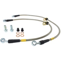 StopTech 02-05 Honda Civic Stainless Steel Front Brake Line Kit