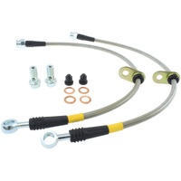 StopTech 06-14 Honda Ridgeline Stainless Steel Front Brake lines