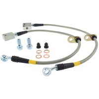 StopTech 07-08 Honda Fit Stainless Steel Brake Lines