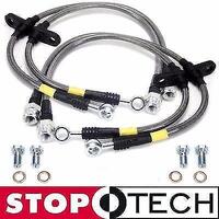 StopTech 13-13 Honda Civic EX Rear SS Brake Lines