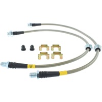 StopTech 89-98 Nissan 240SX (5 Lug w/ 300ZX Upgrade) Front Stainless Steel Brake Lines