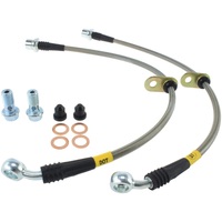 StopTech 00-05 Toyota MR2 Spyder Rear Stainless Steel Brake Lines