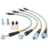 StopTech Toyota 08-10 Land Cruiser/07-11 Tundra Rear Stainless Steel Brake Line Kit