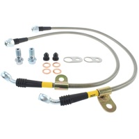 StopTech 06-15 Mazda Miata Stainless Steel Front Brake Line Kit for 4300