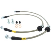 StopTech 08-10 Mitsubishi Lancer Stainless Steel Front Brake Lines