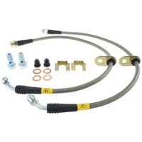 StopTech 08-09 WRX Stainless Steel Rear Brake Lines