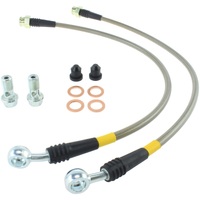 StopTech 04-08 Cadillac STS/XLR/XLR-V/SLS / 05-08 Corvette Stainless Steel Front Brake Line Kit