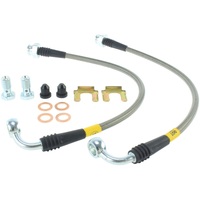 StopTech 06-09 Pontiac Solstice Stainless Steel Front Brake Line Kit