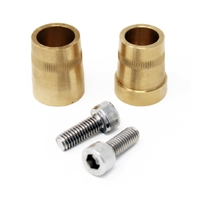 Torque Solution Battery Terminals Universal Brass M6 Bolt to SAE