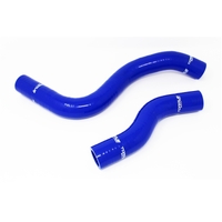 Torque Solution 2017+ Honda Civic Type-R Silicone Radiator Hose Kit - Blue