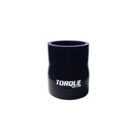 Torque Solution Transition Silicone Coupler: 2 inch to 2.25 inch Black Universal