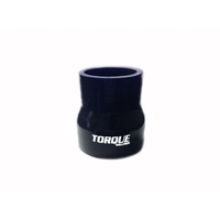 Torque Solution Transition Silicone Coupler: 2 inch to 2.5 inch Black Universal