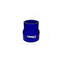 Torque Solution Transition Silicone Coupler: 2 inch to 2.5 inch Blue Universal