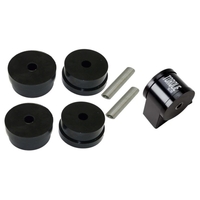 Torque Solution Side Mount Inserts & Billet Front Engine Mount Combo: Mitsubishi Evolution X 08-14